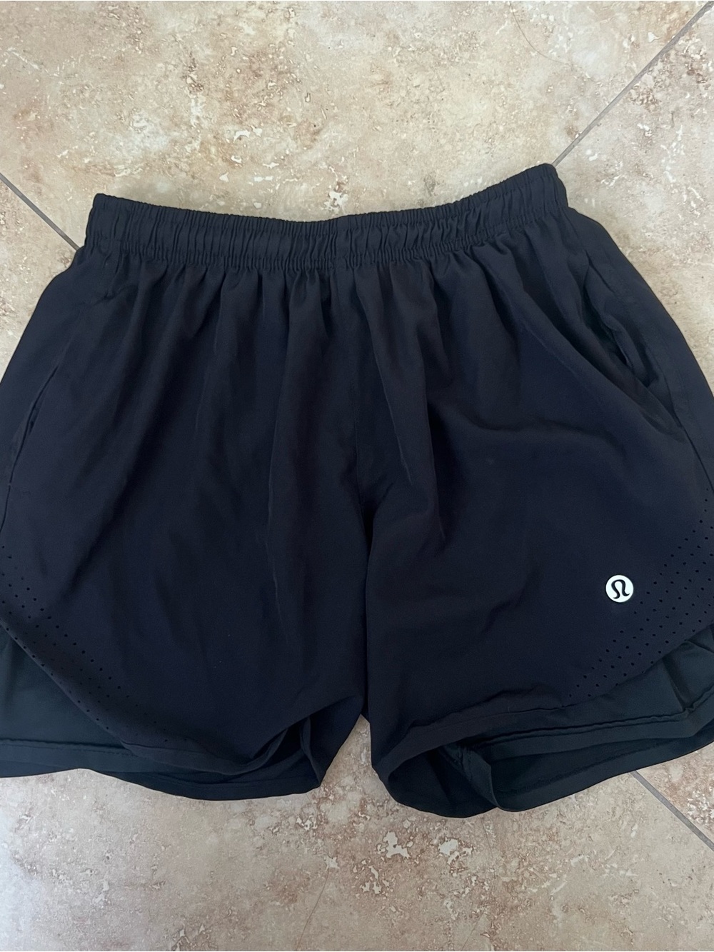 Lululemon Black Athletic Shorts